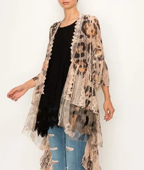 Dainty in Lace Duster