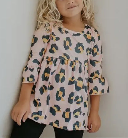 Girls Leopard Tunic